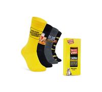 Only Fools and Horses Mens Calf Socks, Funny Pack of 4 Soft Breathable Socks - Gifts for Him