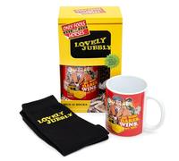 Only Fools and Horses Mug and Socks Gift Set - Official Lovely Jubbly Socks and Mug Set - Valentines Day Gifts for Boyfriend, Men, Women, Novelty Gifts, Unusual Birthday Presents