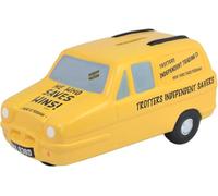 Only Fools and Horses Reliant Robin Ceramic Money Box - Trotters Independent Trading Co 3D Yellow Van Piggy Bank - Del Boy Peckham Gift 21cm