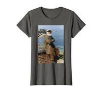 Only Fools and Horses Uncle Albert Actor Buster Merryfield T-Shirt, Women, Asphalt Grey, XX-Large