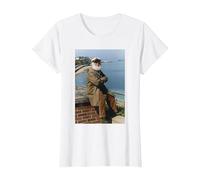 Only Fools and Horses Uncle Albert Actor Buster Merryfield T-Shirt, Women, White, 3X-Large