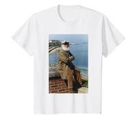Only Fools and Horses Uncle Albert Actor Buster Merryfield T-Shirt, Youth, White, X-Small