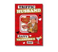 Only Fools And Horses Valentine's Day Card, Triffic Husband, Happy Valentine's Day Card