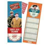 Only Fools & Horses Calendar 2026 Slim Wall Calendar with organisational stickers (Plastic Free)