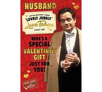 Only Fools & Horses Del Boy Valentine's Day Husband Card, Lovely Jubbly Delboy Funny Nostalgic Classic TV Valentines Card For Him