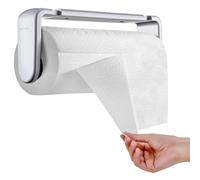 ONLY FOR 24-28CM Roll, ONE HAND Tear Kitchen Roll Holder Under Cabinet/Wall