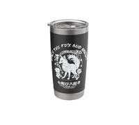 Only Fox God Knows. Nana korobi ya oki. Fall Seven Times Stainless Steel Insulated Tumbler