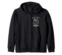 Only Fox God Knows. Nana korobi ya oki. Fall Seven Times Zip Hoodie