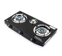 NJ NGB-S3 Indoor Gas Stove - 3 Burner Portable Gas Hob LPG Cooker Camping Cooktop 7.8kW