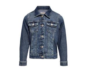 ONLY Girls' Konsara Med Blue Denim Jacket - Blue - 9 Years