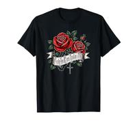 Only God Can Judge Me Cholo Chicano Tattoo Chicana Roses T-Shirt