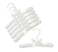 Only Hangers® 10'' White Baby Satin Padded Hangers