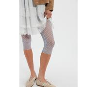 Only Hearts Cou Cou Lola Love Shop Cropped Tights at Free People in Sky, Size: Medium - female