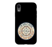 Only Here For The East Wind Seat Mahjong Case for iPhone XR