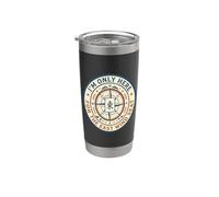 Only Here for The East Wind Seat Mahjong Stainless Steel Insulated Tumbler