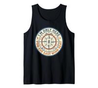 Only Here for The East Wind Seat Mahjong Tank Top