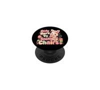 Only Here To Sniff Chairs Kawaii Bunny Baker PopSockets Adhesive PopGrip