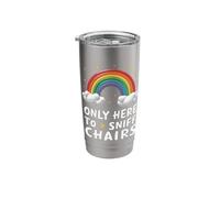 Only Here to Sniff Chairs Stainless Steel Insulated Tumbler
