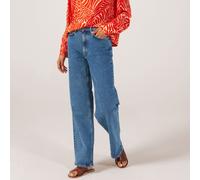 Only High Waist Wide Jean MEDIUM BLUE DENIM 26 WAIST