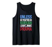 Only Idol Drama Allowed Kpop Vibe Tank Top