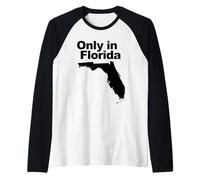 Only in Florida Raglan Baseball Tee
