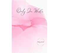 Only in Words: A 200 pages - Hardcover- Lined Journal for Thoughts Too Deep to Speak (6x9 inch)