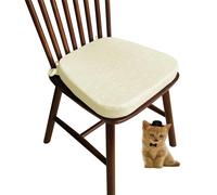 (Only includes the seat cushion no other items) Comfortable Kitchen Chair Cushions with Straps Non-Slip & Washable Trapezoidal Design 43x40x3cm Perfect for Indoor & Garden Use (#22)