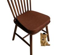 (Only includes the seat cushion no other items) Comfortable Kitchen Chair Cushions with Straps Non-Slip & Washable Trapezoidal Seat Pads for Dining Chairs 43x42x3cm Perfect for Home & Garden (#10)