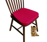 (Only includes the seat cushion no other items) Comfortable Kitchen Chair Cushions with Straps - Washable Non-Slip Rectangular Seat Pads for Dining Chairs & Garden Furniture (#6 40x38x3cm)
