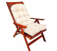 (Only includes the seat cushion no other items) High Back Replacement Cushions for Wicker Rocking Chairs & Lounge Chairs - Outdoor Garden Use (Chairs Not Included)