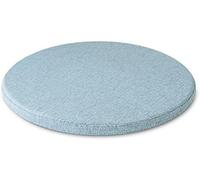 (Only includes the seat cushion no other items) Memory Foam Non-Slip Chair Cushions for Garden & Kitchen - Solid Color Outdoor Restaurant Seat Pads Blue 40x25cm Comfortable & Seating Solution