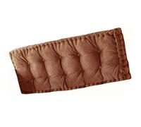 (Only includes the seat cushion no other items) Outdoor Bench Cushion - Thick 10cm Replacement Cushions for Garden Furniture Quilted Seat Pads for Sofas & Benches Brown 150x60cm - Comfortable &