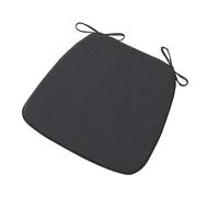 (Only includes the seat cushion no other items) Set of 6 Memory Foam Chair Cushions 42x45 cm Cotton Seat Covers with Ties for Indoor/Outdoor Use Perfect for Kitchen Dining Room Garden Furniture.