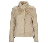 Only Jacket ONLNEWVIDA FAUX FUR JACKET CC OTW in Beige EU L