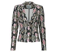 Only Jacket ONLPOPTRASH L/S AOP BLAZER in Black EU M