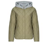 Only Jacket ONLRISSO LIFE HOOD QUILT JACKET in Green EU L