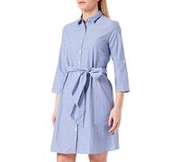 ONLY JdY Women's Jdyhall 3/4 Shirt Wvn Noos Dress, Wedgewood/Stripes:white, 12 UK