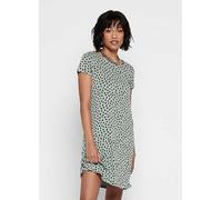 Only Jersey Floral Mini Dress Sage Spot
