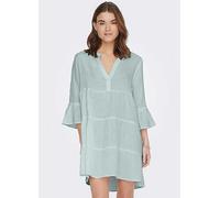 Only Jersey Tunic Mini Dress Grey
