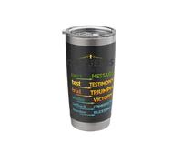 Only Jesus Can Turn a Mess into a Message Stainless Steel Insulated Tumbler