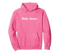 Only Jesus, God Love Christian Faith Worship Religious Pullover Hoodie