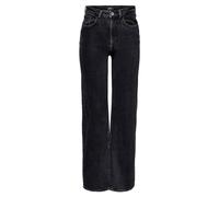Only Juicy Wide Leg High Waist Jeans Black 25 / 30 Women
