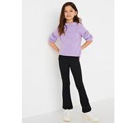 ONLY Girl Trousers Flared, Black, 6 Years