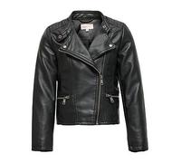 Only Konfreya Faux Leather Jacket Black 14 Years Girl