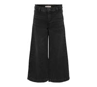 ONLY KIDS Girls' KOGCOMET Wide DNM PIM528 NOOS Pants, Washed Black, 140