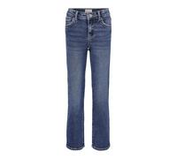 ONLY KIDS Girls' KOGJUICY Wide Leg DEST DNM CRO557 NOOS Pants, Medium Blue Denim, 164