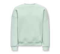 Only Kids Girls Oversized Co-ord Sweat, Aqua Foam, Size Age: 5-6 Years Aqua Foam