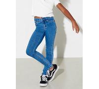 Only Kids Girls Rain Life Regular Skinny Jeans, Medium Blue Denim, Size Age: 9 Years Medium Blue Denim