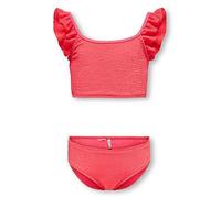 Only Kids Girls Textured Bikini - Dubarry, Dubarry, Size Age: 9-10 Years Dubarry