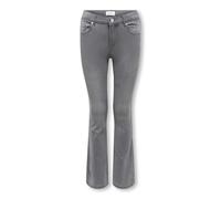Only & Kids Kogroyal Life Reg Flared Pim021 Noos, Dark Grey Denim, 11 Years